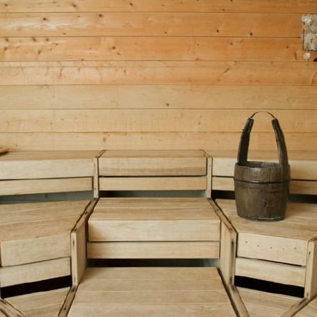 Platz für eine Sauna