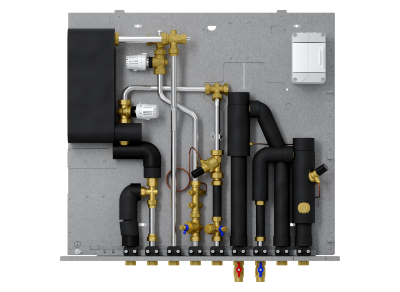 STIEBEL ELTRON Station de transfert eau sanitaire, chauffage et refroidissement WS-4LC 2 Plus