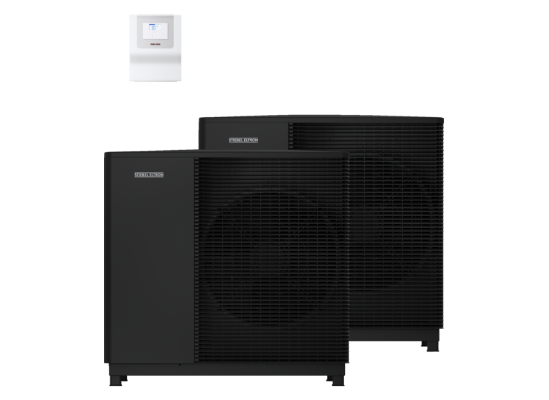 STIEBEL ELTRON Pompes &agrave; chaleur air-eau HPA-O 10.2 Plus HC 400 2x Set