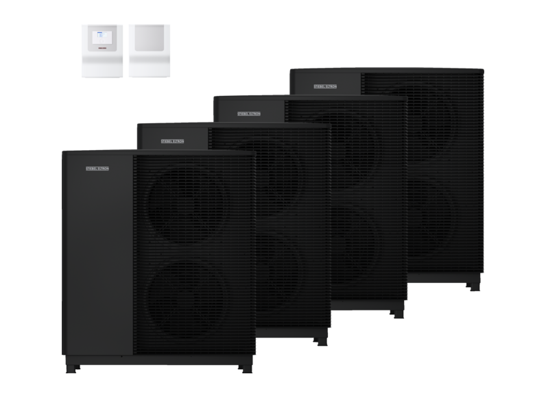 STIEBEL ELTRON Pompes &agrave; chaleur air-eau HPA-O 13.2 Plus HC 400 4x Set