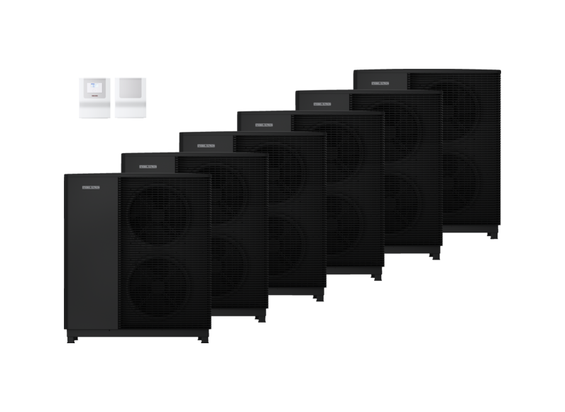 STIEBEL ELTRON Pompes &agrave; chaleur air-eau HPA-O 13.2 Plus HC 400 6x Set