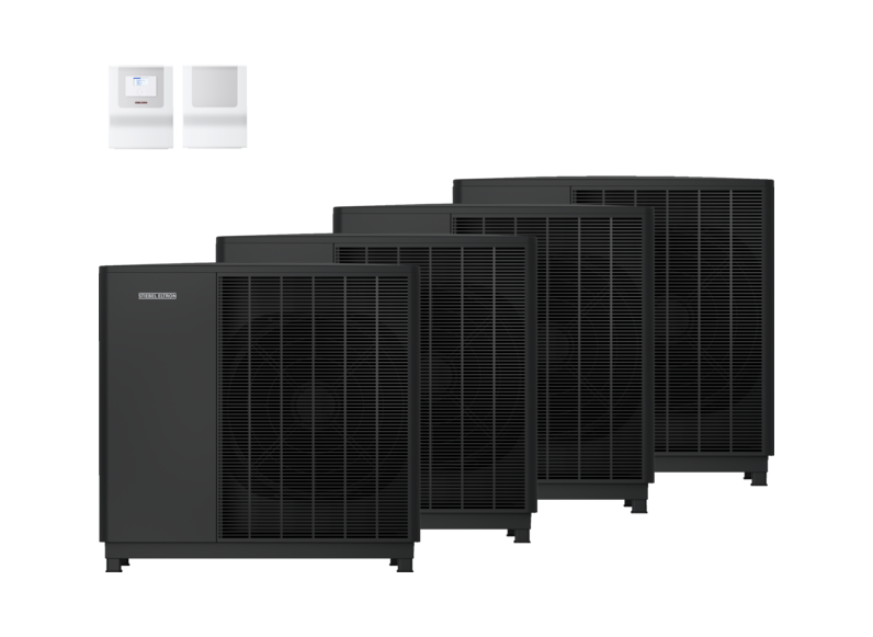 STIEBEL ELTRON Pompes &agrave; chaleur air-eau HPA-O 13.2 Trend HC 230 4x Set