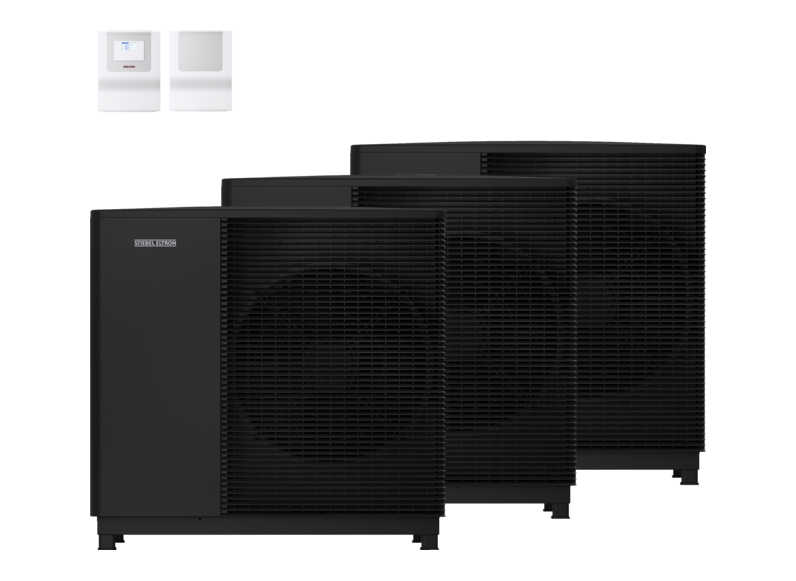 STIEBEL ELTRON Pompes &agrave; chaleur air-eau HPA-O 10.2 Plus HC 230 3x Set