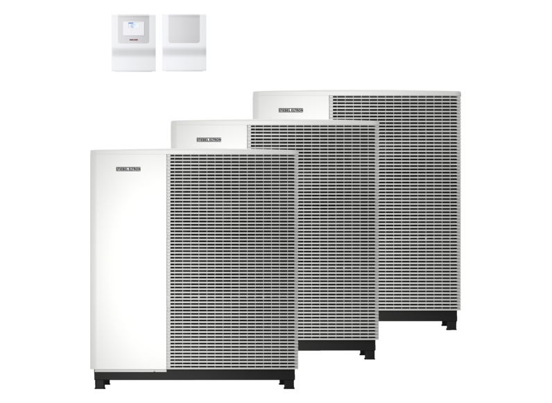 STIEBEL ELTRON Pompes &agrave; chaleur air-eau HPA-O 13.2 W Plus HC 400 3x Set