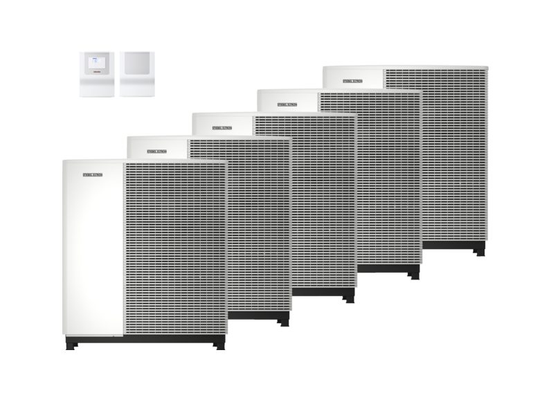 STIEBEL ELTRON Pompes &agrave; chaleur air-eau HPA-O 13.2 W Plus HC 400 5x Set