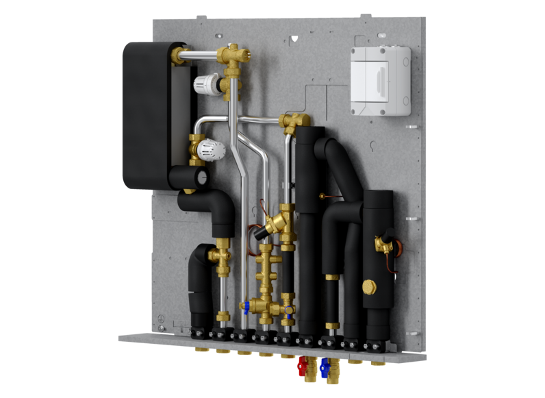 STIEBEL ELTRON Station de transfert eau sanitaire, chauffage et refroidissement WS-4LC 2 Plus