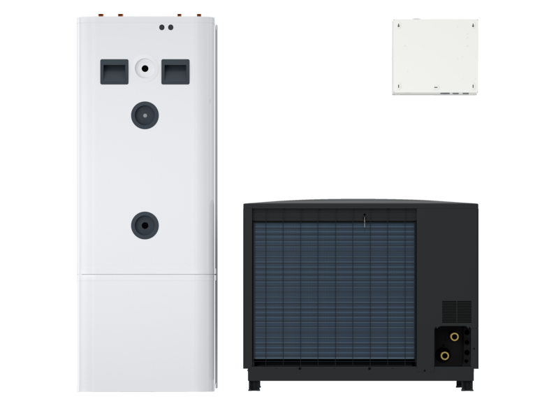 STIEBEL ELTRON Pompes &agrave; chaleur air-eau HPA-O 07.2 Plus HC 230 + HSBC 300
