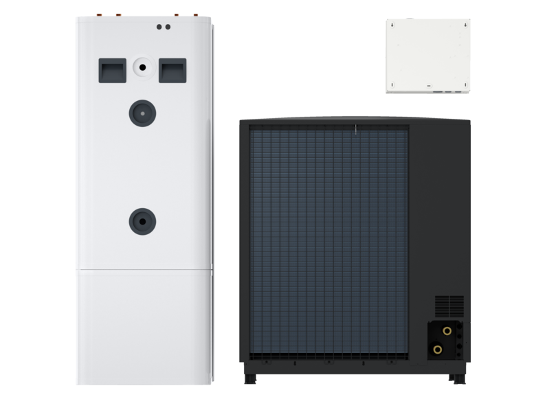 STIEBEL ELTRON Pompes &agrave; chaleur air-eau HPA-O 13.2 Plus HC 400 + HSBC 300