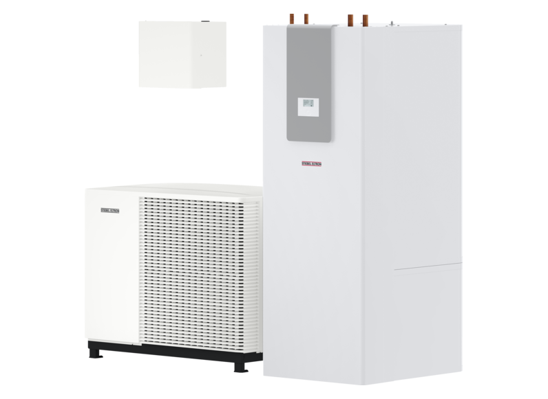 STIEBEL ELTRON Pompes &agrave; chaleur air-eau HPA-O 07.2 W Plus HC 230 + HSBC 300
