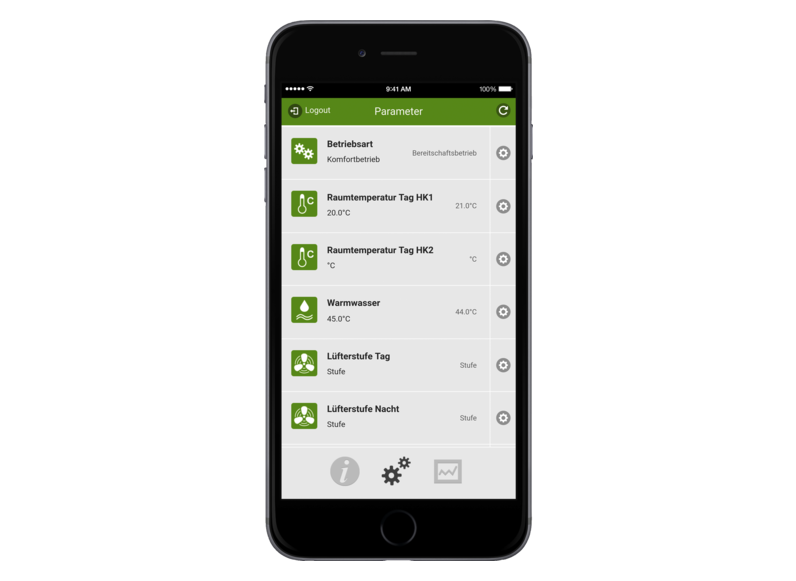 STIEBEL ELTRON Régulation ; gestion de l’énergie ISG web