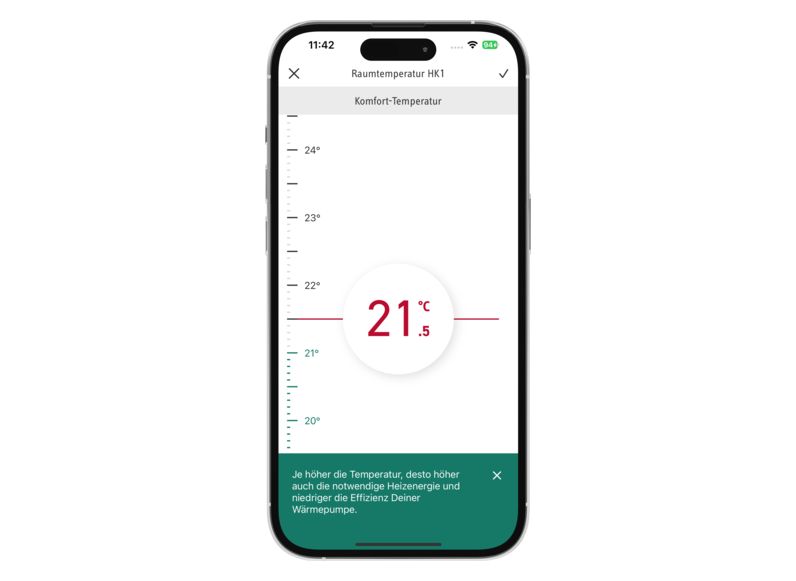 STIEBEL ELTRON Régulation ; gestion de l’énergie MyStiebel-App Android