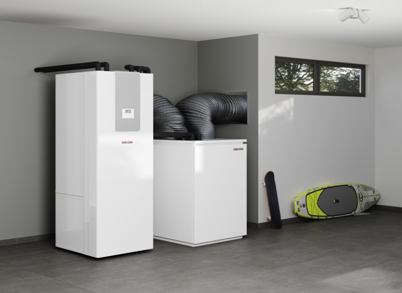 STIEBEL ELTRON Pompes &agrave; chaleur air-eau WPL 24 I Set