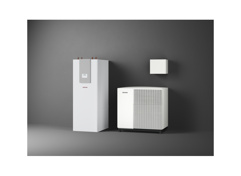 STIEBEL ELTRON Pompes &agrave; chaleur air-eau HPA-O 10.2 W Plus HC 230 + HSBC 300